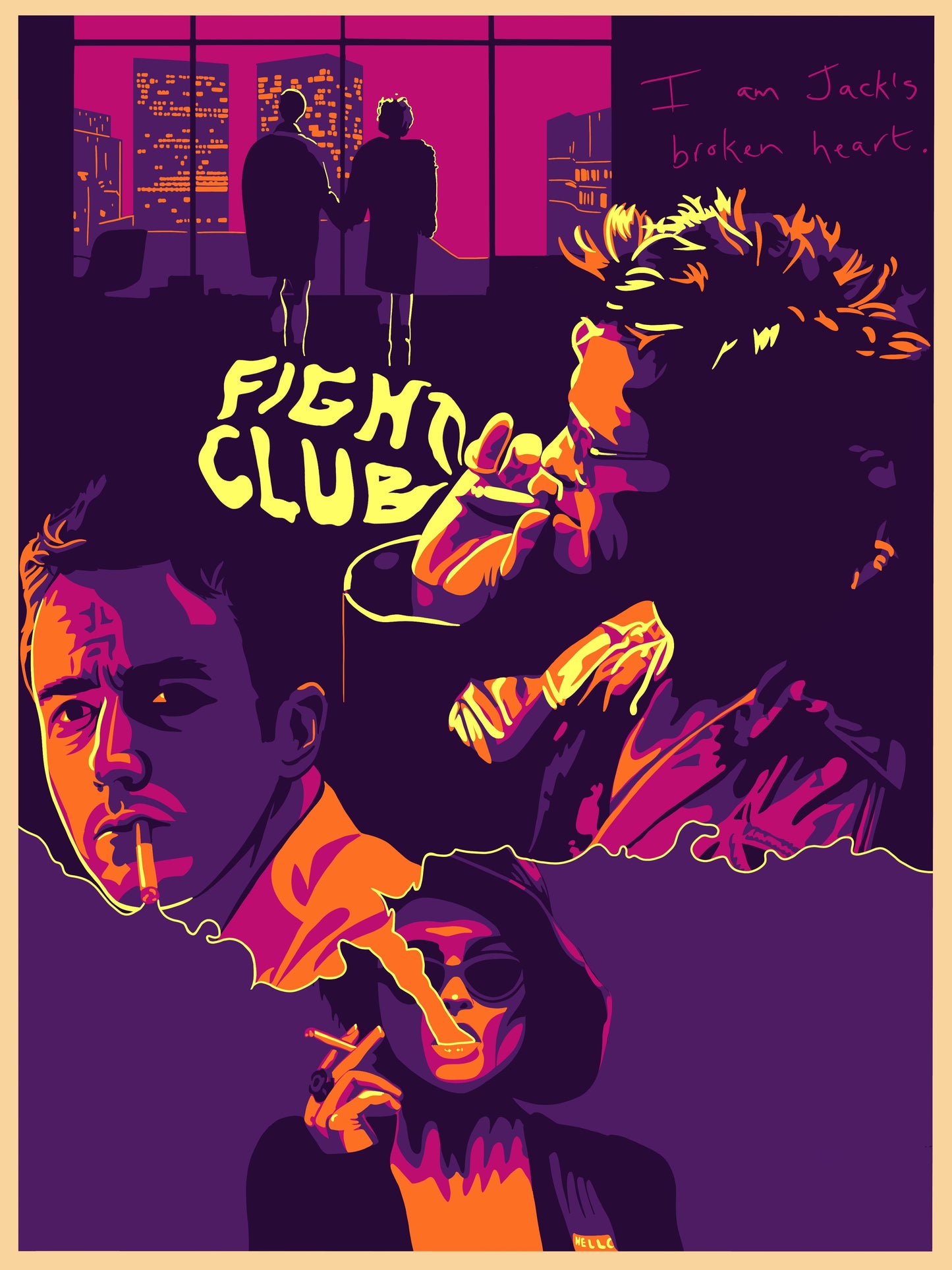 Fight Club Canvas Print