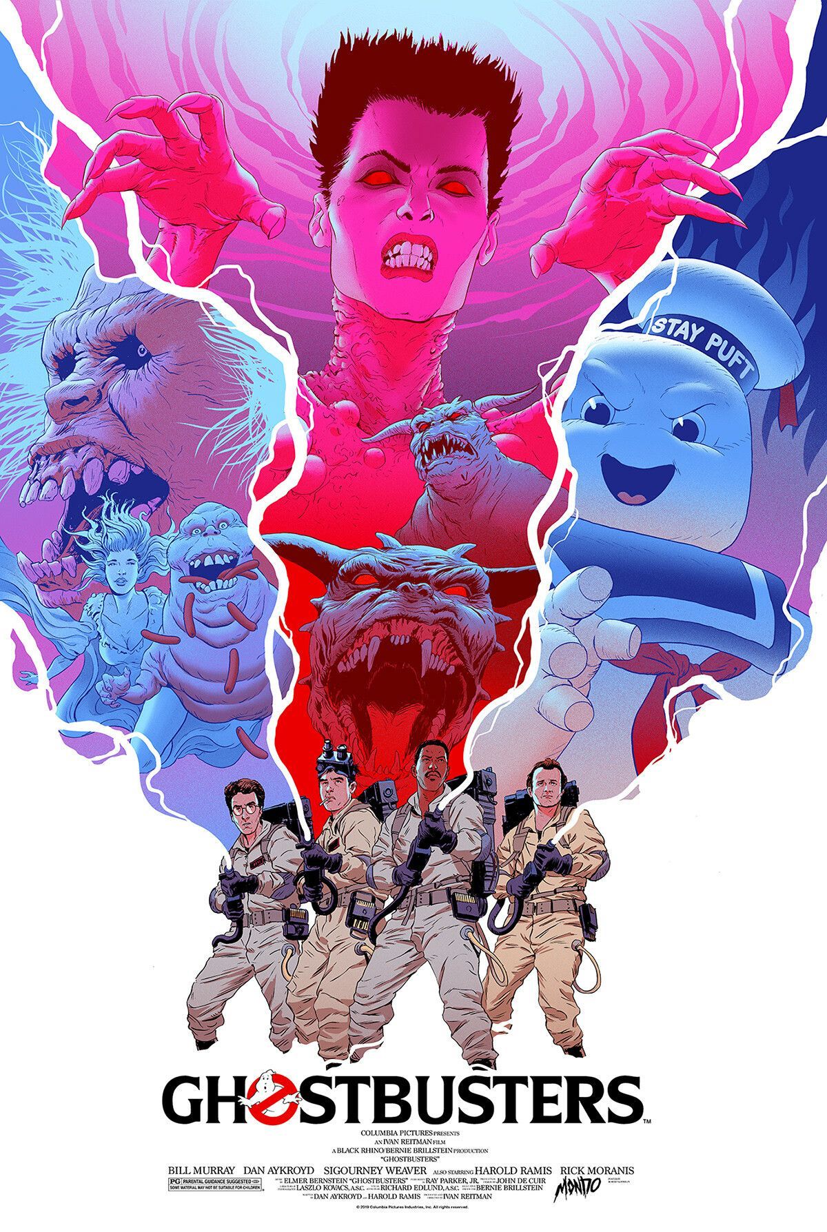 Ghostbusters Kanvas Tablo