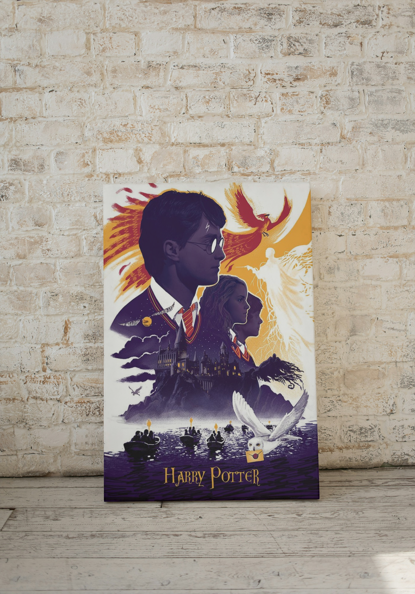Harry Potter Hogwarts Kanvas Tablo