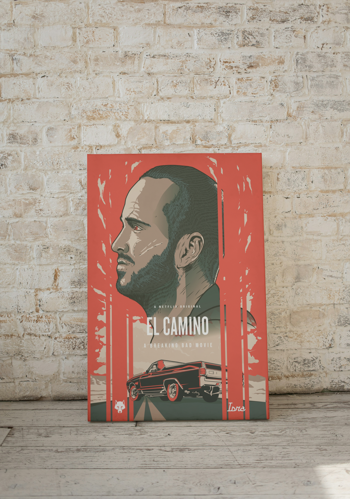 El Camino Canvas Print