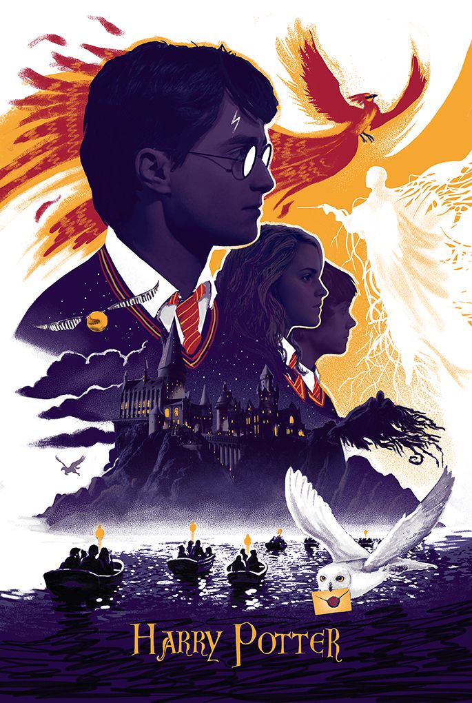 Harry Potter Hogwarts Kanvas Tablo