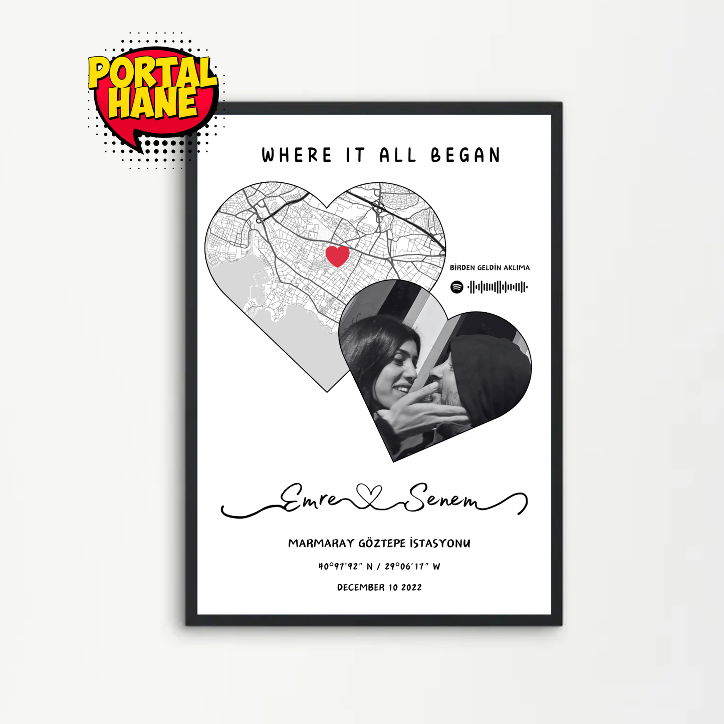 Kişiye Özel İlk Buluşma Tablosu