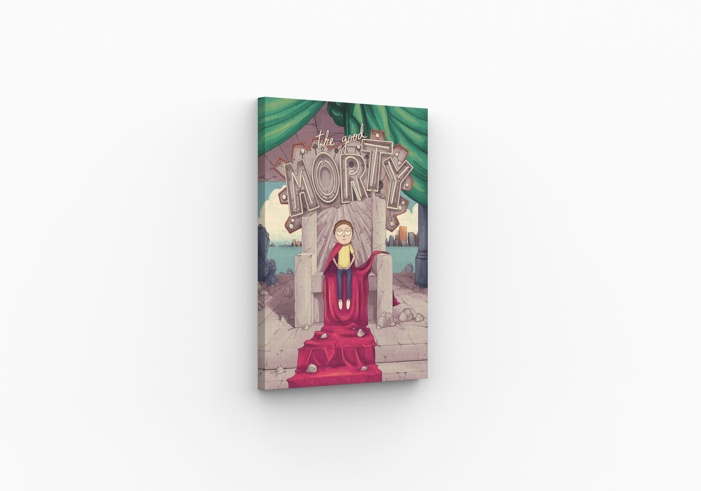Rick and Morty Games Canvas Print