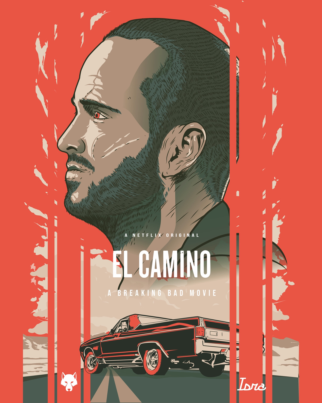 El Camino Canvas Print