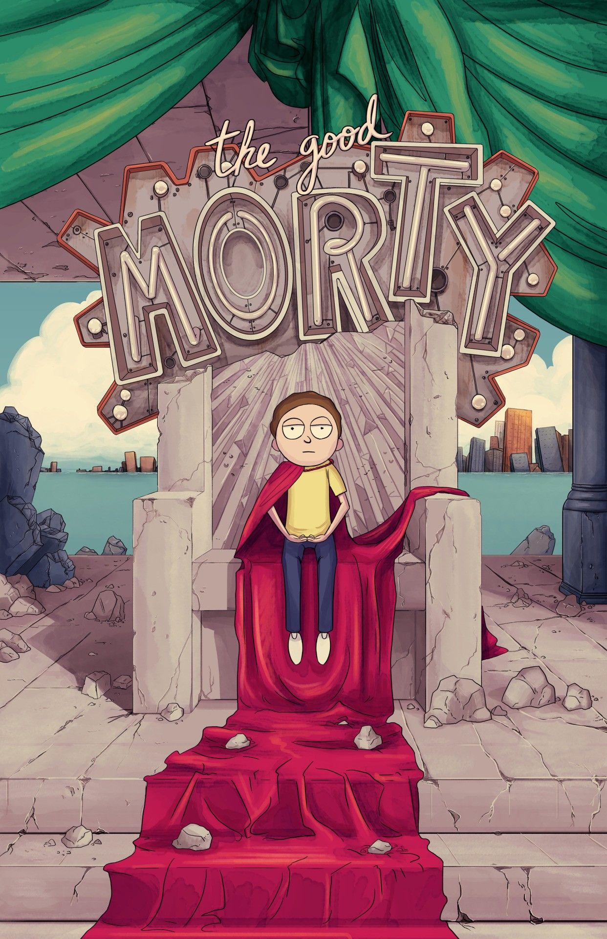 Rick and Morty Games Canvas Print