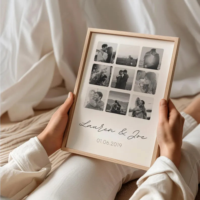 Kişiye Özel Fotoğraflı Tablo