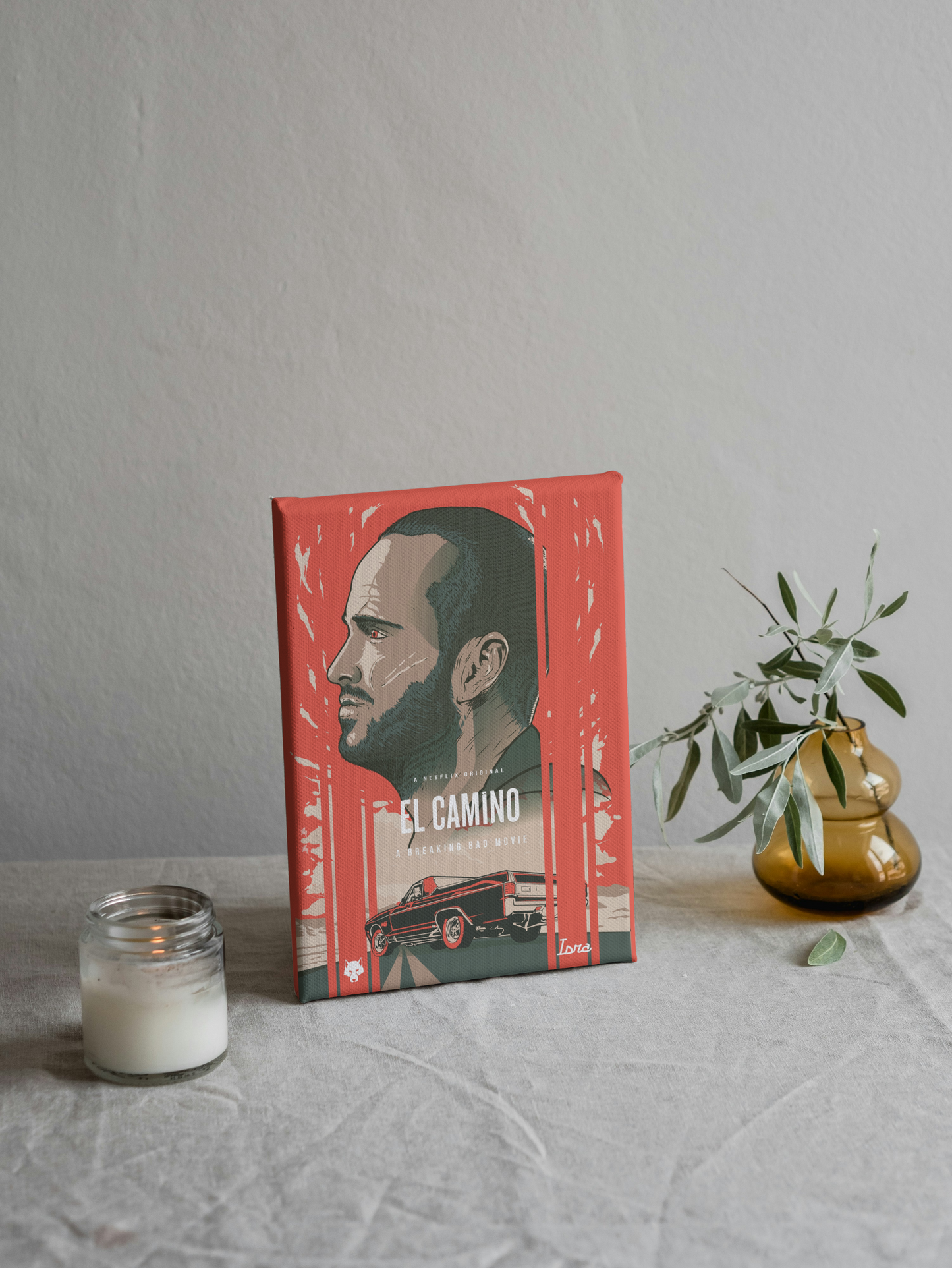 El Camino Canvas Print