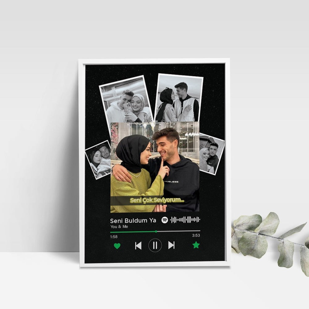 Portalhane Fotoğraflı Spotify Tablosu
