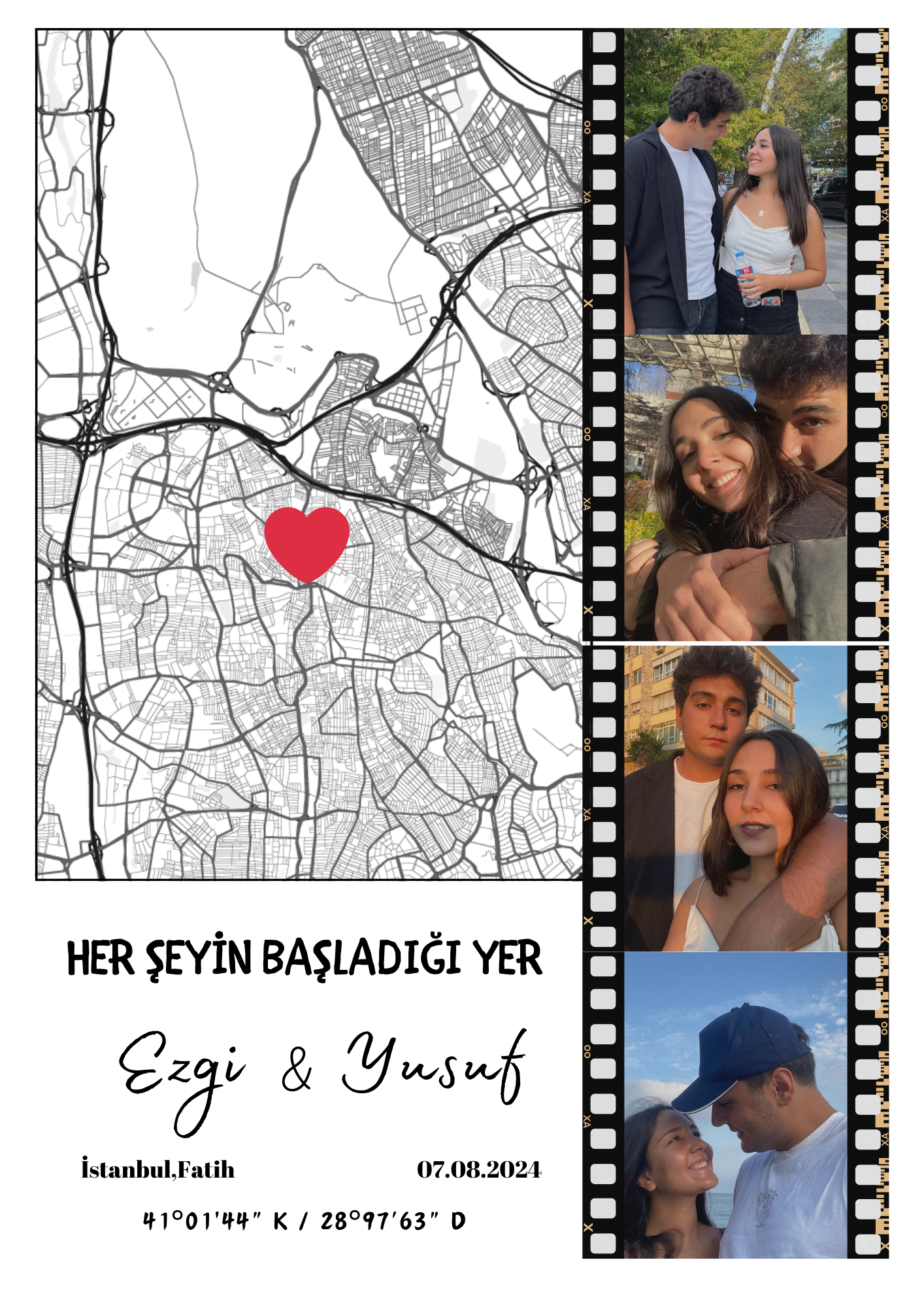 Fotoğraflı Her Şeyin Başladığı Yer Tablosu