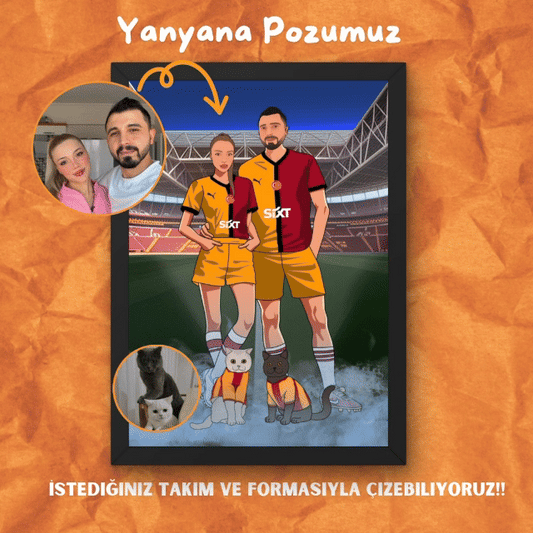 Kişiye Özel Taraftar Tasarım Tabloları