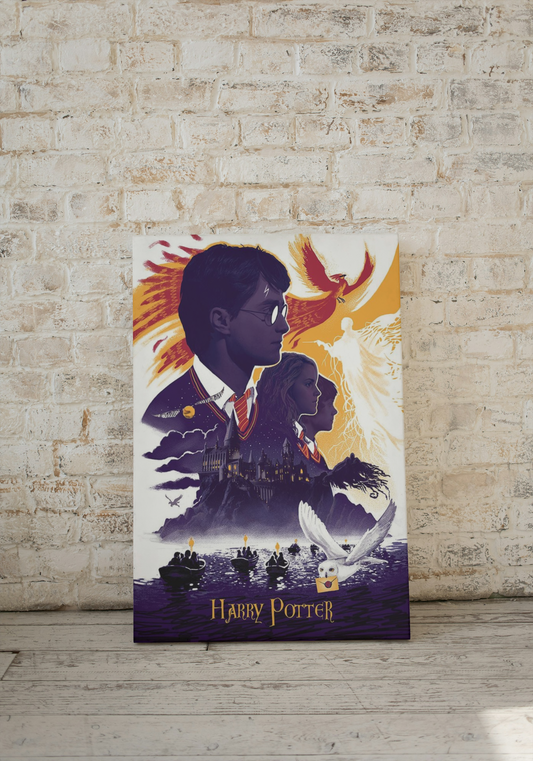 Harry Potter Hogwarts Kanvas Tablo 