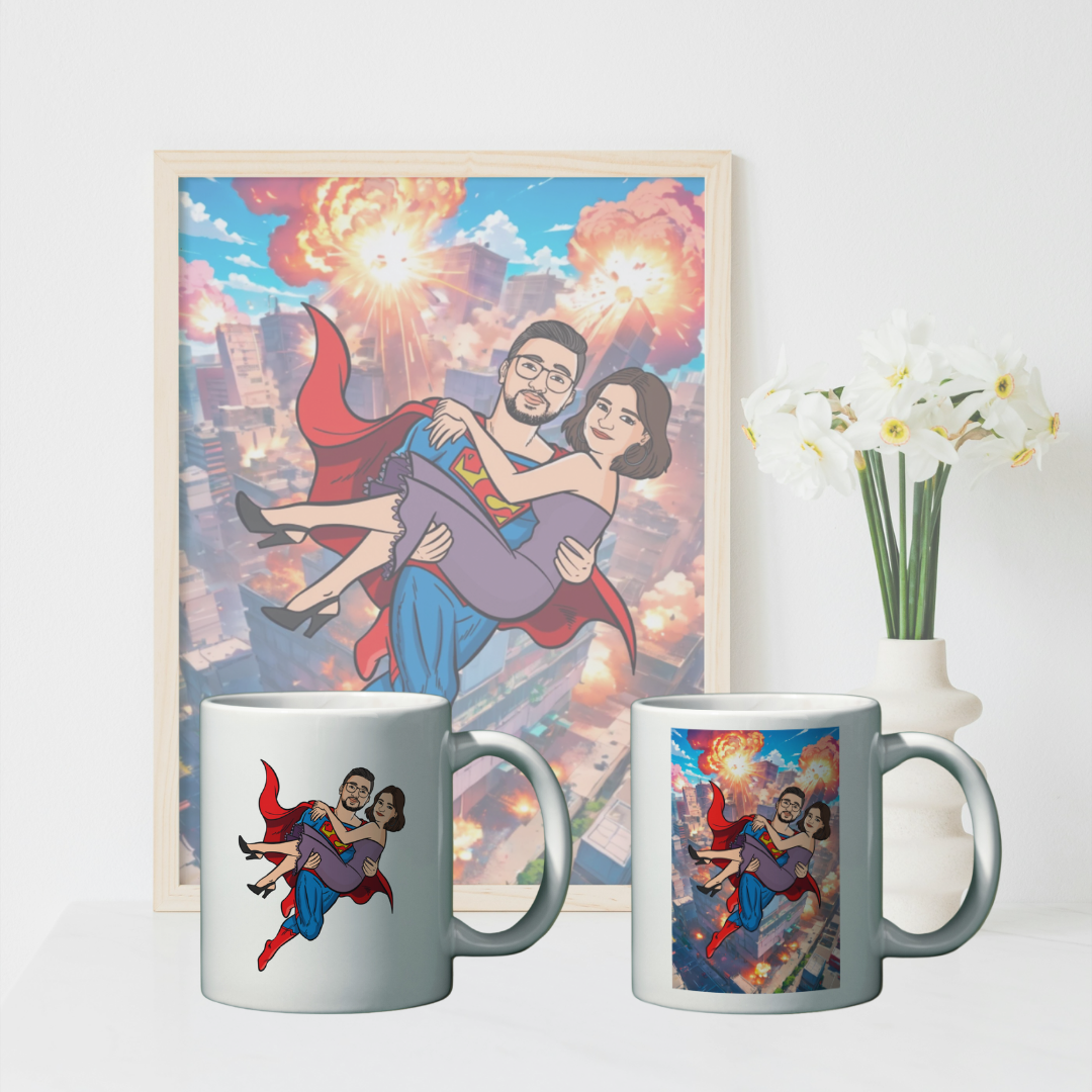 Custom Ceramic Mug - Next to Your Design Table