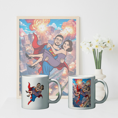 Custom Ceramic Mug - Next to Your Design Table