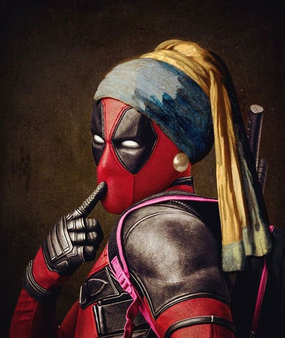 Deadpool Kanvas Tablo