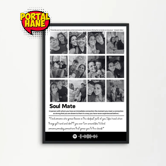 Kişiye Özel Fotoğraflı Sözlük Tablosu