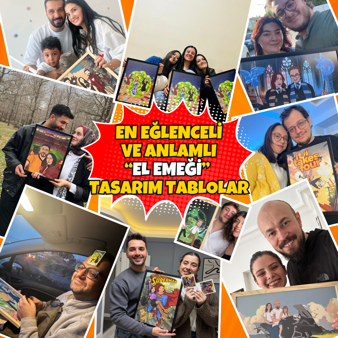 Kişiye Özel Konsept Tasarım Tablo