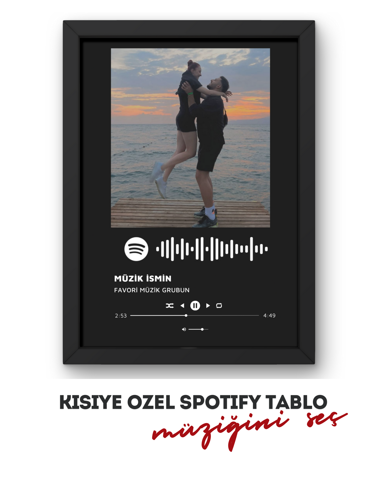 Kişiye Özel Spotify Tablo