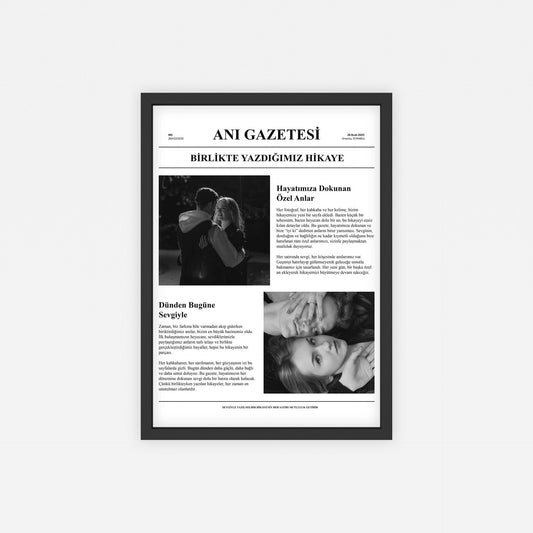 Portalhane Kişiye Özel Anı Gazetesi