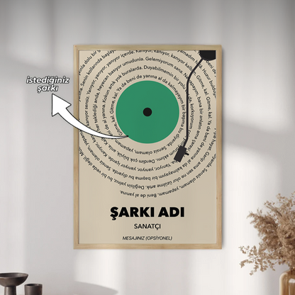 Portalhane Kişiye Özel Plak